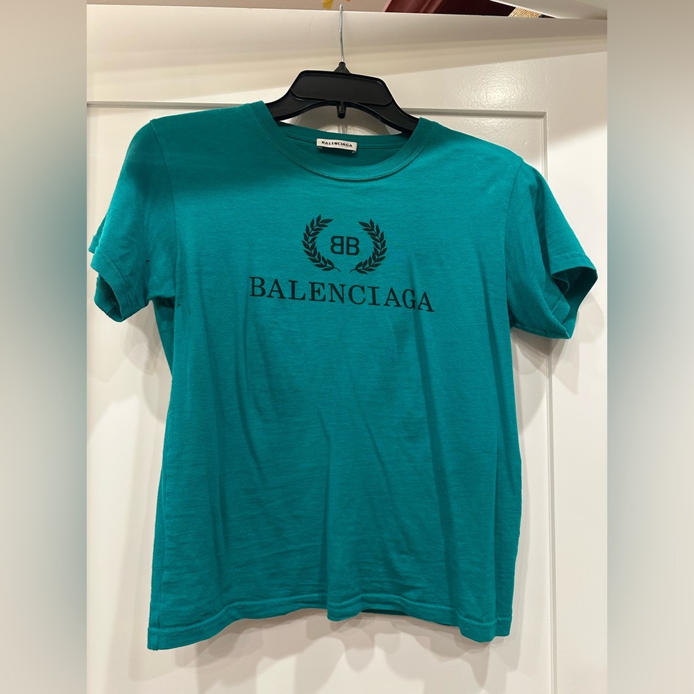 Balenciaga women’s logo tshirt top shirt from nordstrom authentic